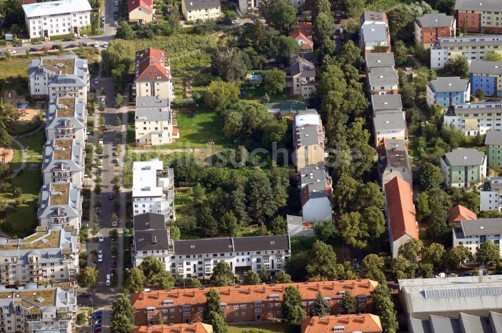 Luftaufnahme Berlin - Planfläche an der Waldemarstraße in Berlin-Niederschönhausen