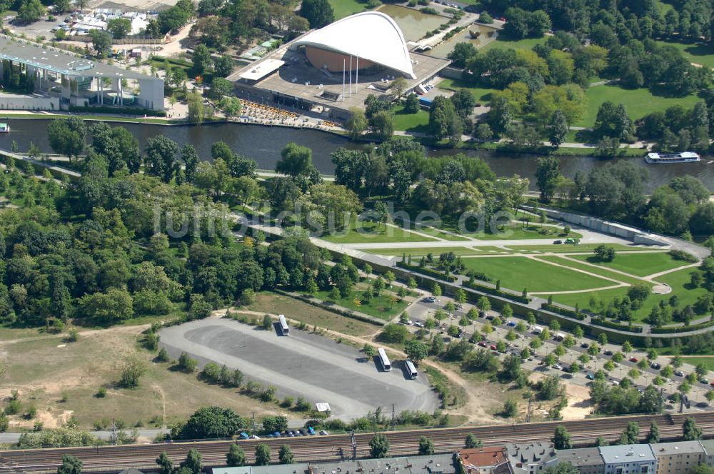 Berlin von oben - Planungsfläche für den Neubau des Bundesinnenministeriums in Berlin