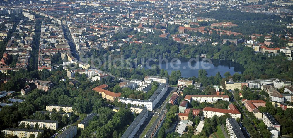 Berlin von oben - PlanungsflÃ¤che WegenerstraÃ?e Berlin - WeiÃ?ensee