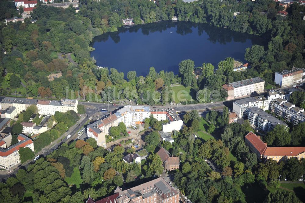 Berlin von oben - Planungsfläche Wegenerstraße Berlin - Weißensee