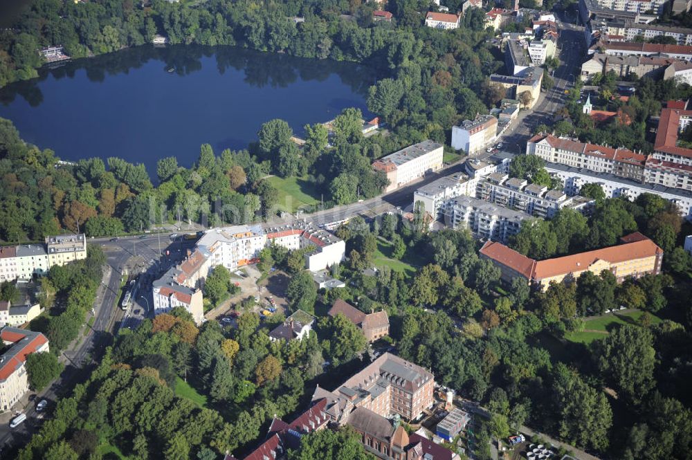 Luftbild Berlin - Planungsfläche Wegenerstraße Berlin - Weißensee