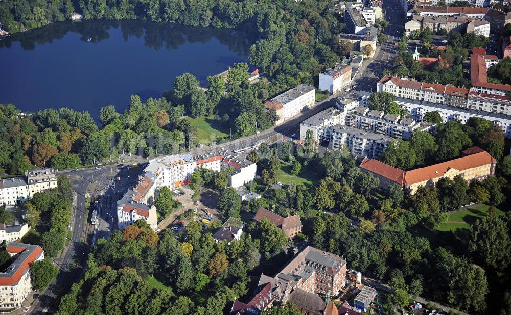 Luftaufnahme Berlin - Planungsfläche Wegenerstraße Berlin - Weißensee