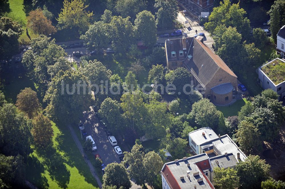 Luftaufnahme Berlin - Planungsfläche Wegenerstraße Berlin - Weißensee