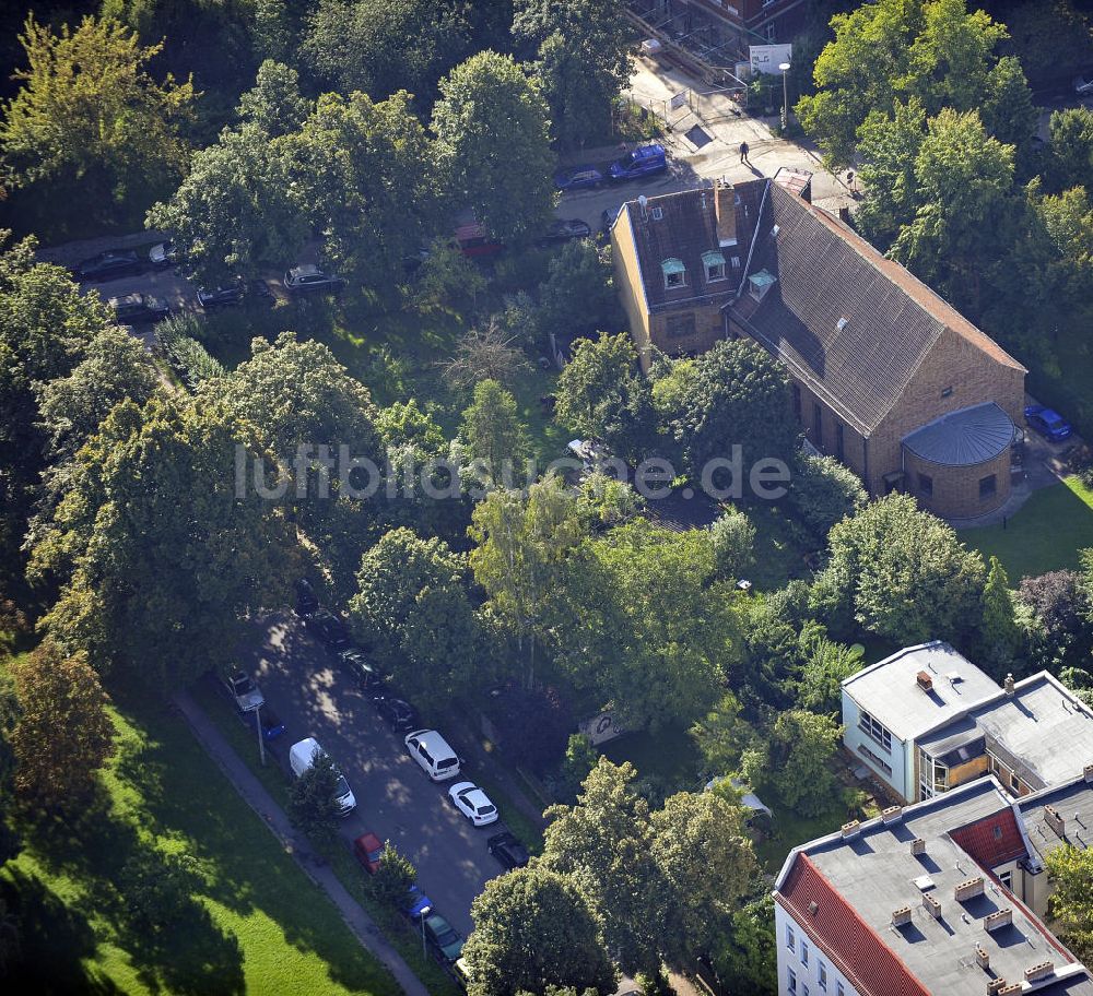 Berlin von oben - Planungsfläche Wegenerstraße Berlin - Weißensee