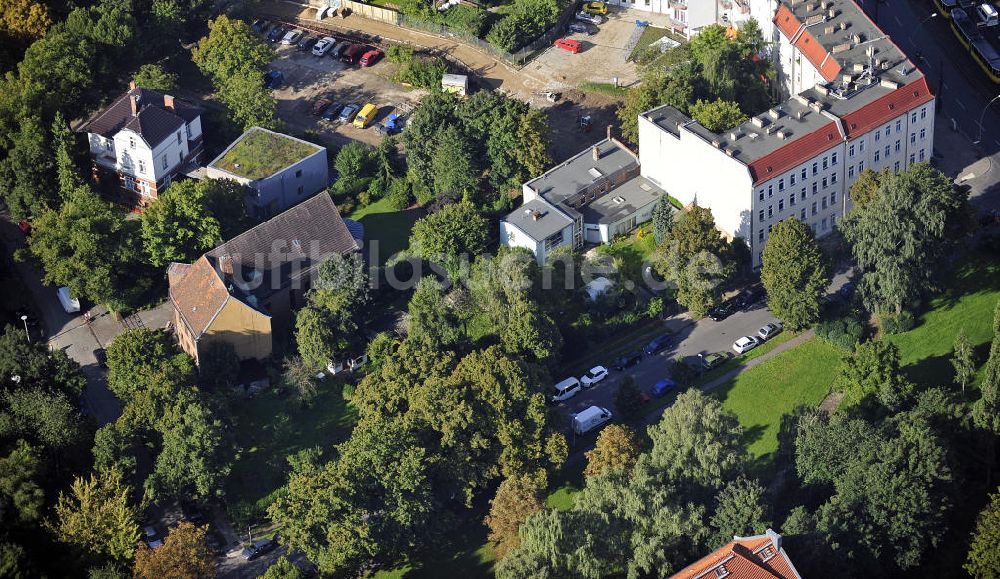 Luftaufnahme Berlin - Planungsfläche Wegenerstraße Berlin - Weißensee