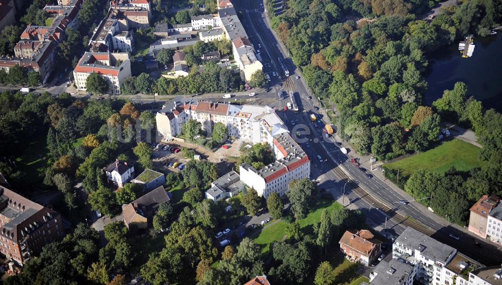 Luftaufnahme Berlin - Planungsfläche Wegenerstraße Berlin - Weißensee