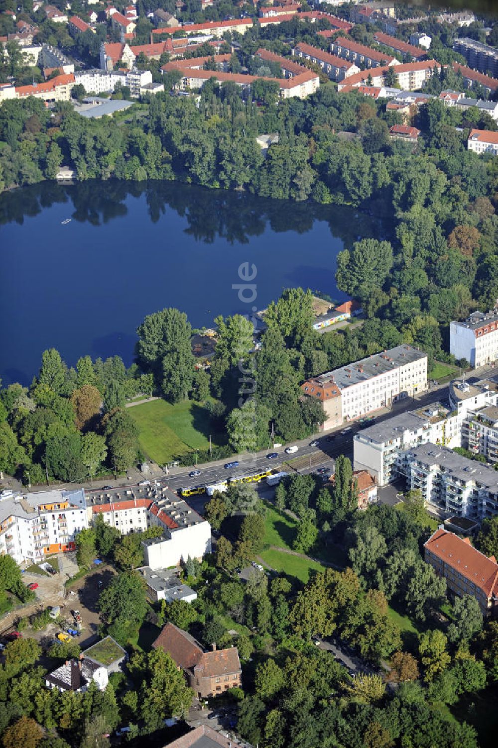 Berlin von oben - Planungsfläche Wegenerstraße Berlin - Weißensee