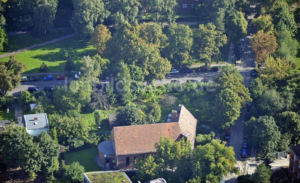 Luftaufnahme Berlin - Planungsfläche Wegenerstraße Berlin - Weißensee