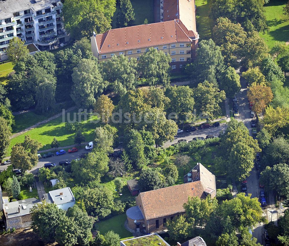 Berlin von oben - Planungsfläche Wegenerstraße Berlin - Weißensee