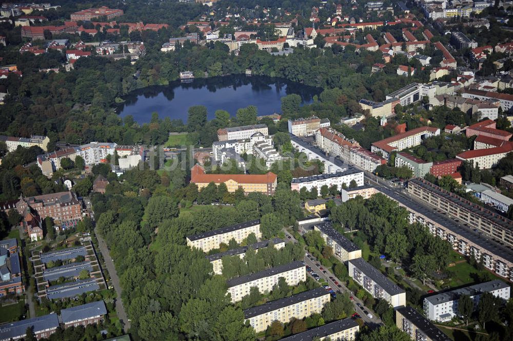 Luftaufnahme Berlin - Planungsfläche Wegenerstraße Berlin - Weißensee