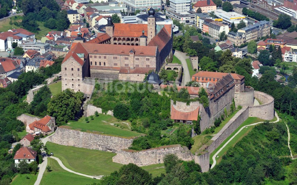 Luftbild Kulmbach - Plassenburg in Kulmbach, Bayern