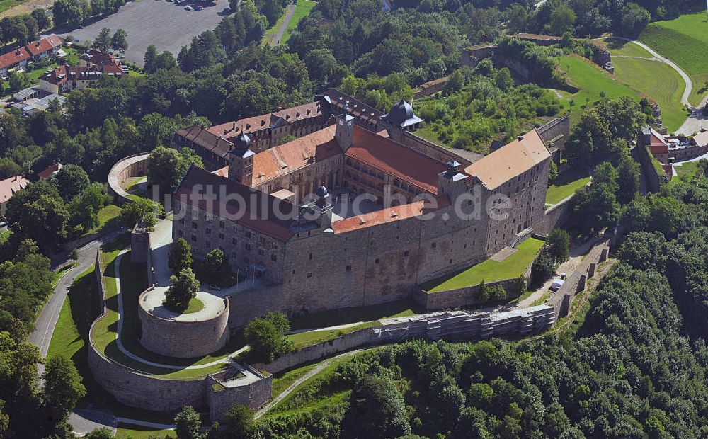 Luftbild Kulmbach - Plassenburg in Kulmbach, Bayern