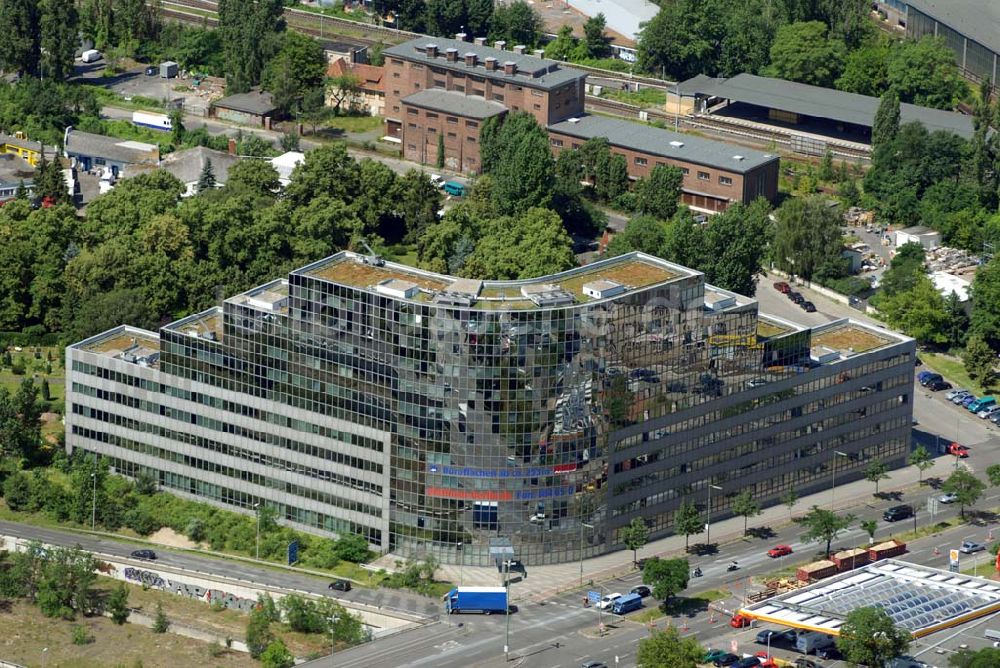 Berlin aus der Vogelperspektive: Platinum Bürohaus in Berlin