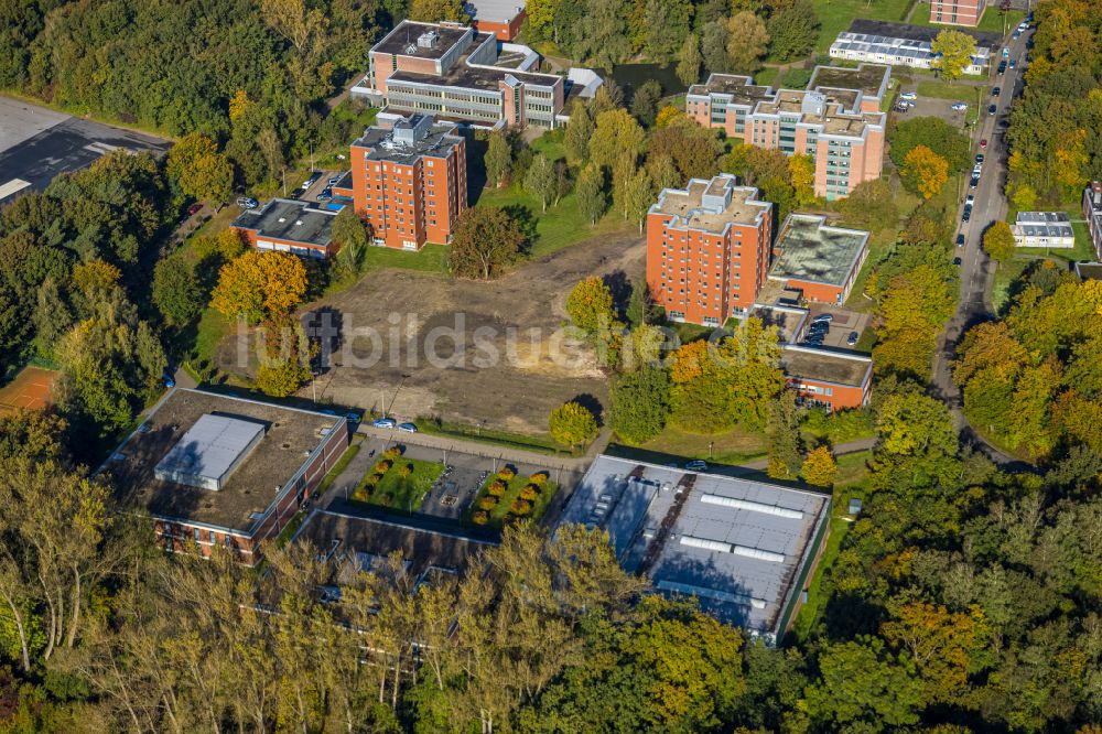 Luftbild Bork - Plattenbau- Hochhaus- Wohnsiedlung an der Carl-Sievering-Straße in Bork im Bundesland Nordrhein-Westfalen, Deutschland