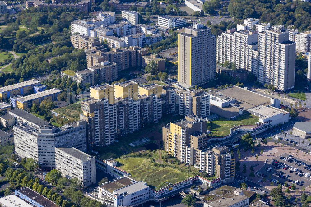 Luftbild Chorweiler - Plattenbau- Hochhaus- Wohnsiedlung in Volkhoven/Weiler im Bundesland Nordrhein-Westfalen, Deutschland