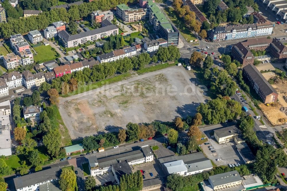 Luftaufnahme Bochum - Platz- Ensemble Festplatz Castroper Straße in Bochum im Bundesland Nordrhein-Westfalen, Deutschland