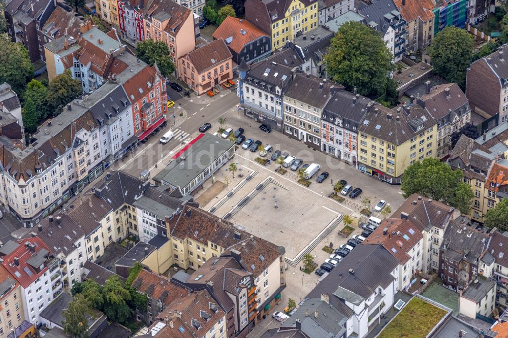 Luftbild Hagen - Platz- Ensemble Wilhelmsplatz in Hagen im Bundesland Nordrhein-Westfalen, Deutschland