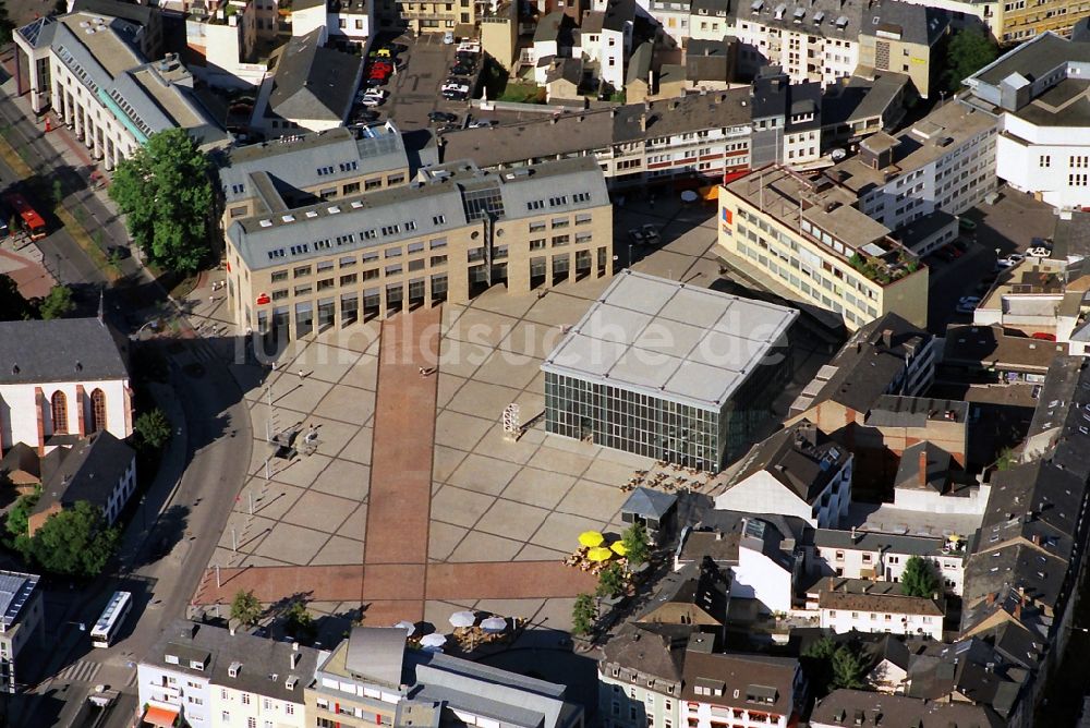 Luftbild Trier - Platz am Viehmarkt in Trier im Bundesland Rheinland-Pfalz