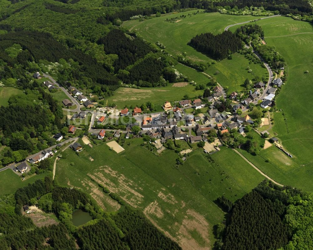 Lind aus der Vogelperspektive: Plittersdorf in Lind im Bundesland Rheinland-Pfalz