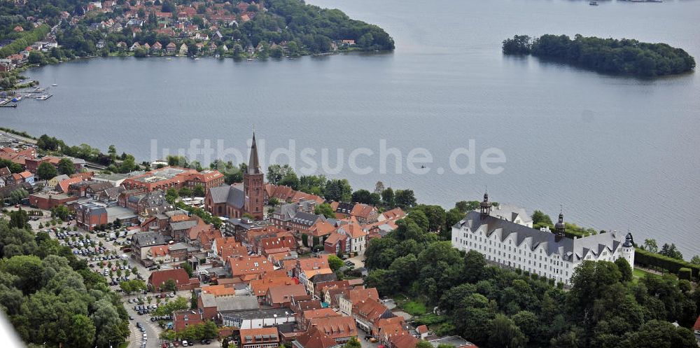 Luftaufnahme Plön - Plön und Großer Plöner See