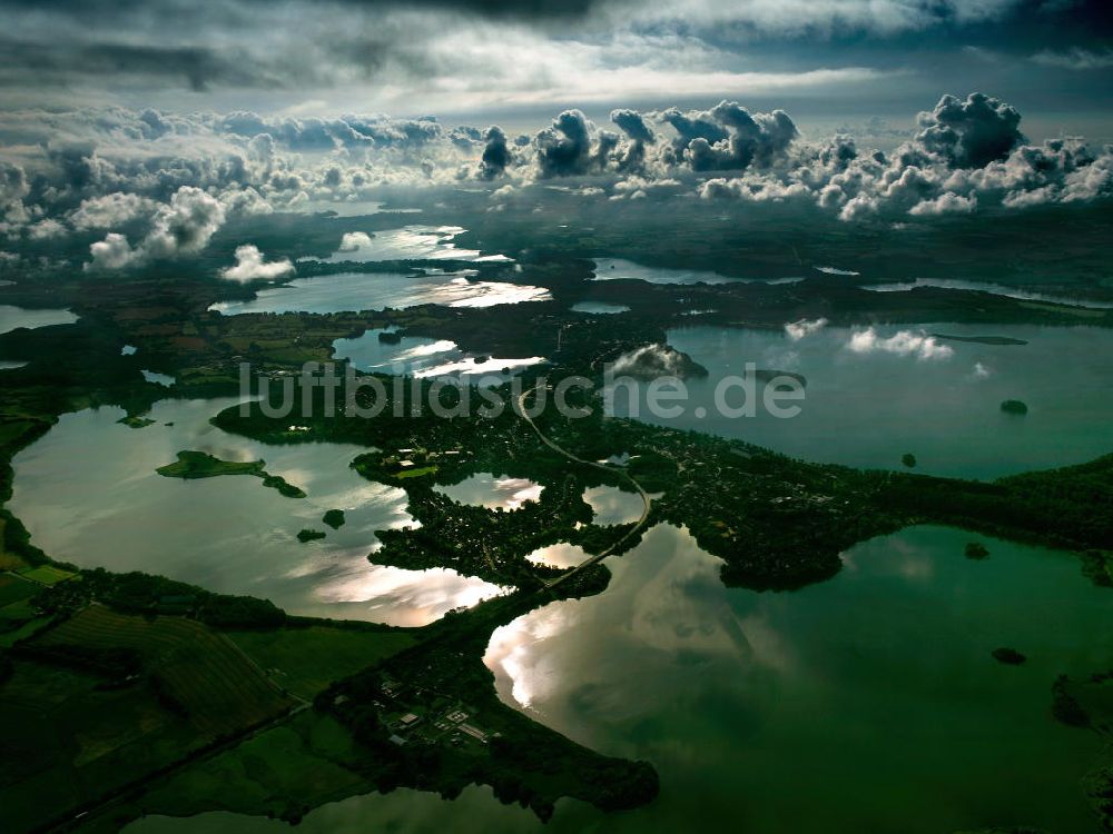 Luftbild Plön - Plön, die Kreisstadt des Kreises Plön