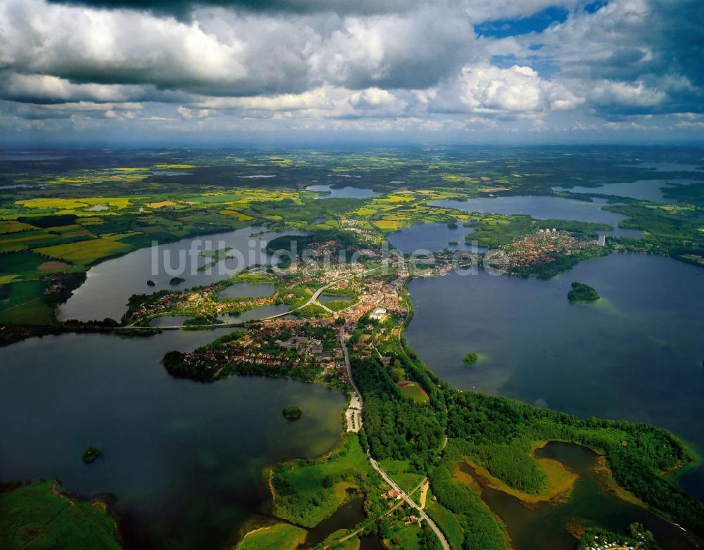 Luftaufnahme Plön - Plön, die Kreisstadt des Kreises Plön