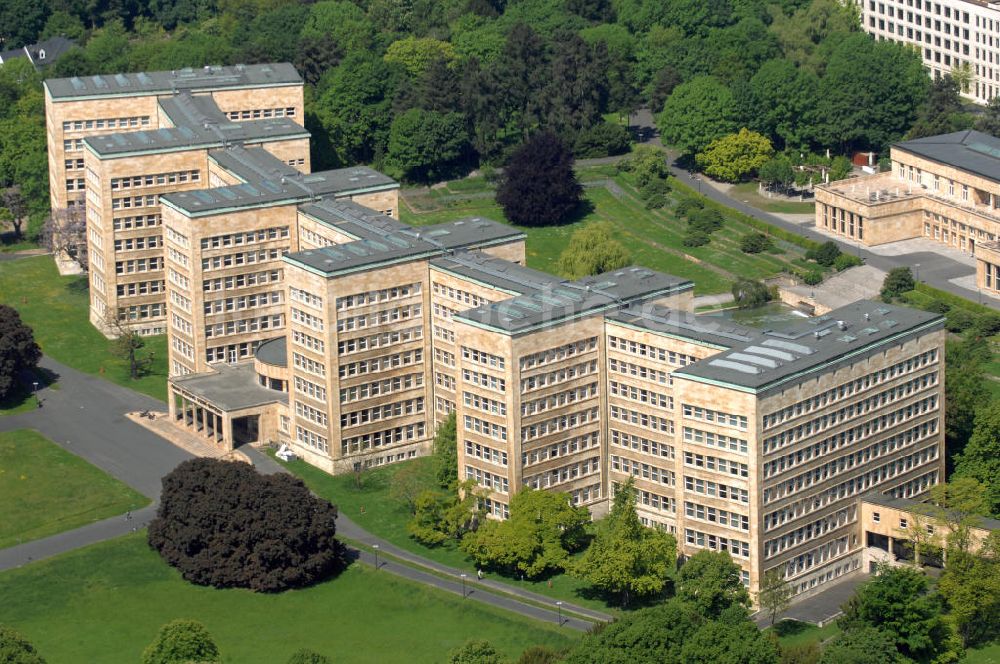 Luftaufnahme Frankfurt am Main - Pölzig-Bau in Frankfurt am Main