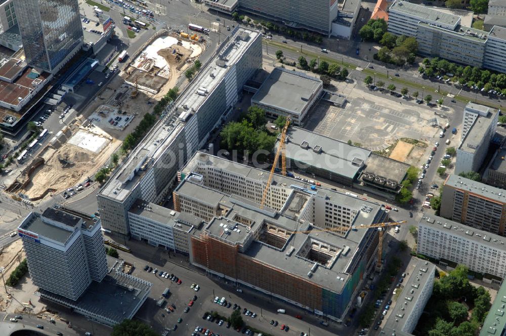 Luftaufnahme Berlin - Polizeipräsidium am Alexanderplatz