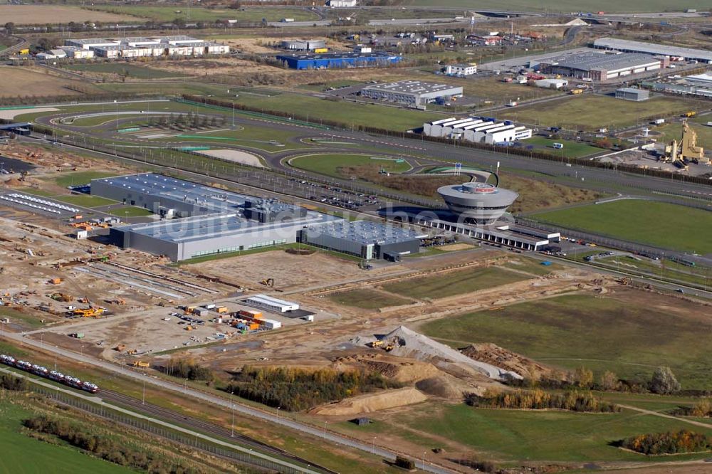 Leipzig von oben - Porschezentrum Leipzig