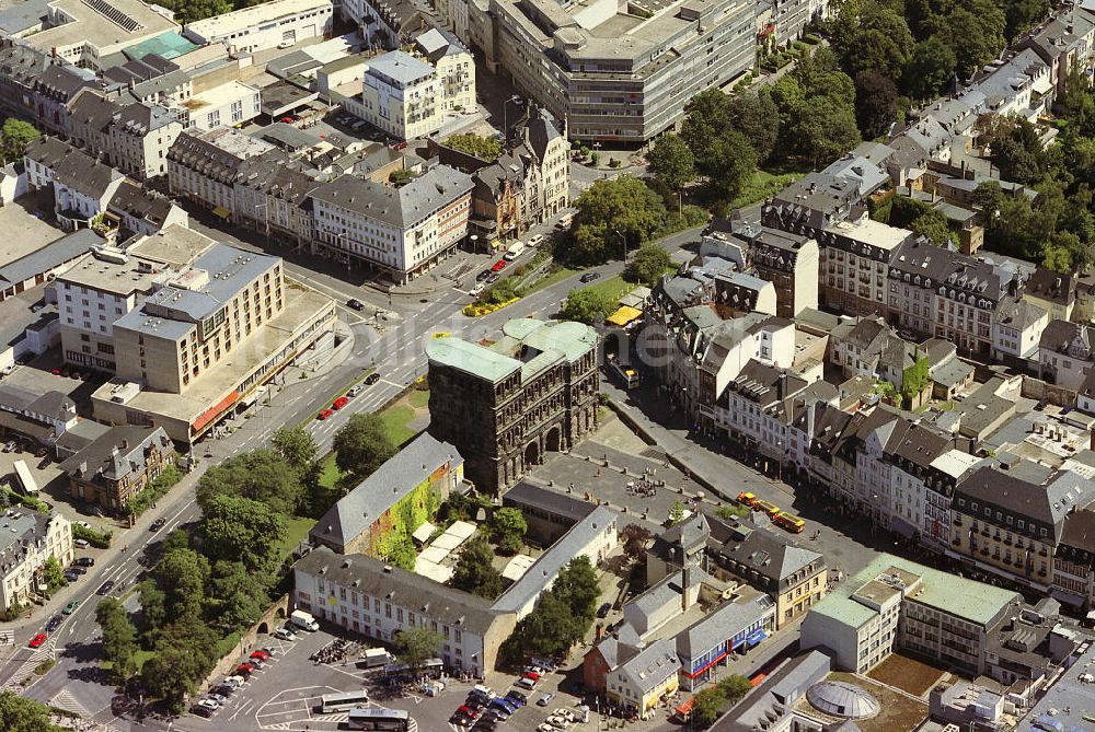 Trier von oben - Porta Nigra Trier