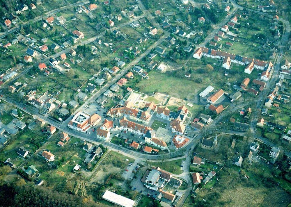 Luftaufnahme Eggersdorf - Portsiedlung an der Portstraße in Eggersdorf bei Strausberg.