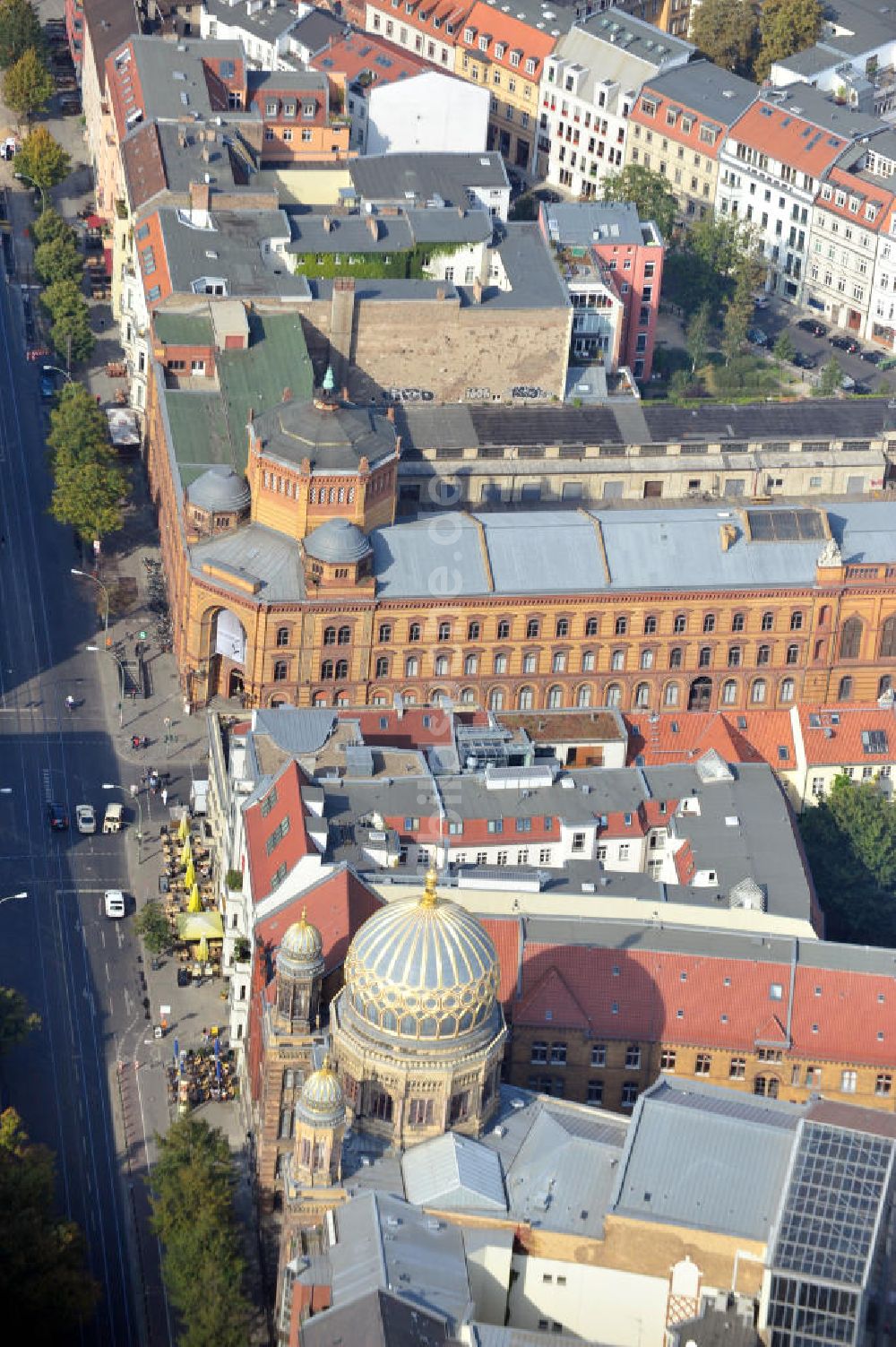 Berlin von oben - Postfuhramt Berlin