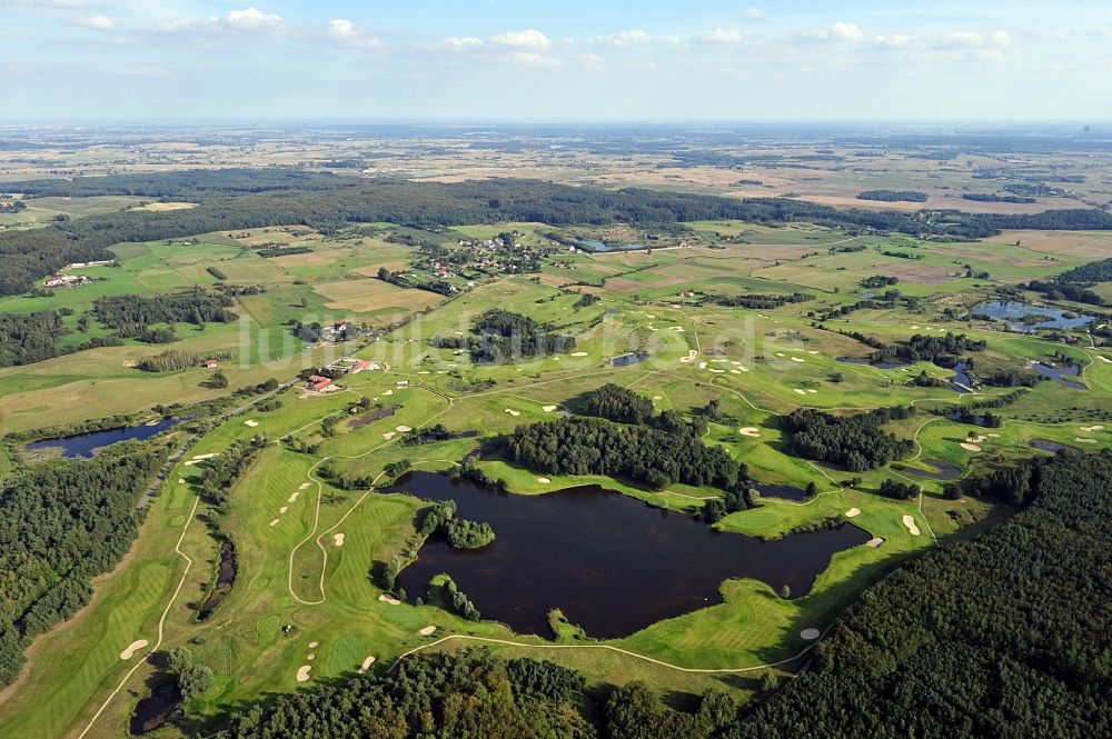 Tr?bki Wielkie / Groß Trampken aus der Vogelperspektive: Postolowo Golf Club in der Woiwodschaft Pommern