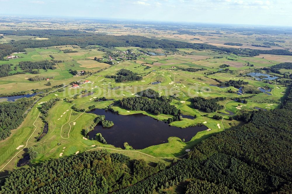 Luftbild Tr?bki Wielkie / Groß Trampken - Postolowo Golf Club in der Woiwodschaft Pommern