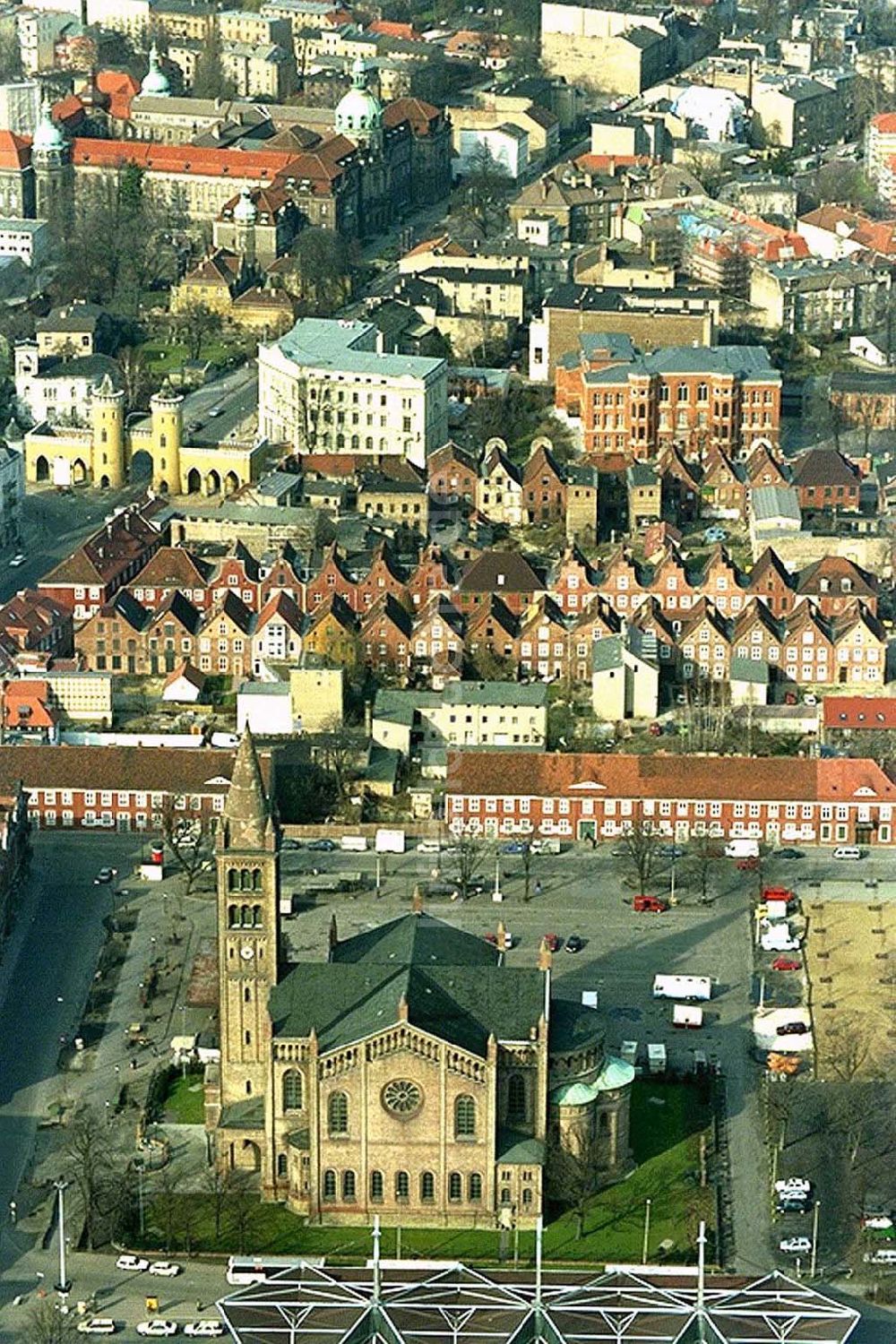 Luftaufnahme Potsdam - Potsdam / Altstadt mit dem Holländerviertel.