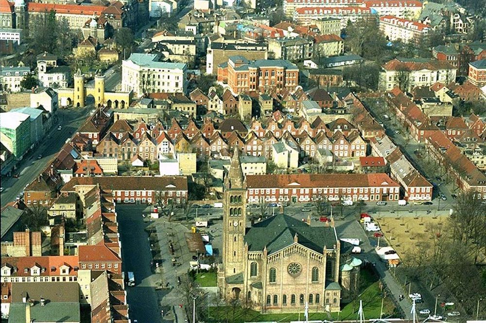 Luftbild Potsdam - Potsdam / Altstadt mit dem Holländerviertel.