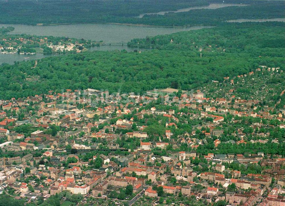 Potsdam-Babelsberg von oben - Potsdam-Babelsberg