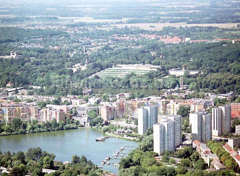 Potsdam / Brandenburg aus der Vogelperspektive: Potsdam / Brandenburg Stadtansicht von Potsdam mit Blick auf den Sanssouci-Park