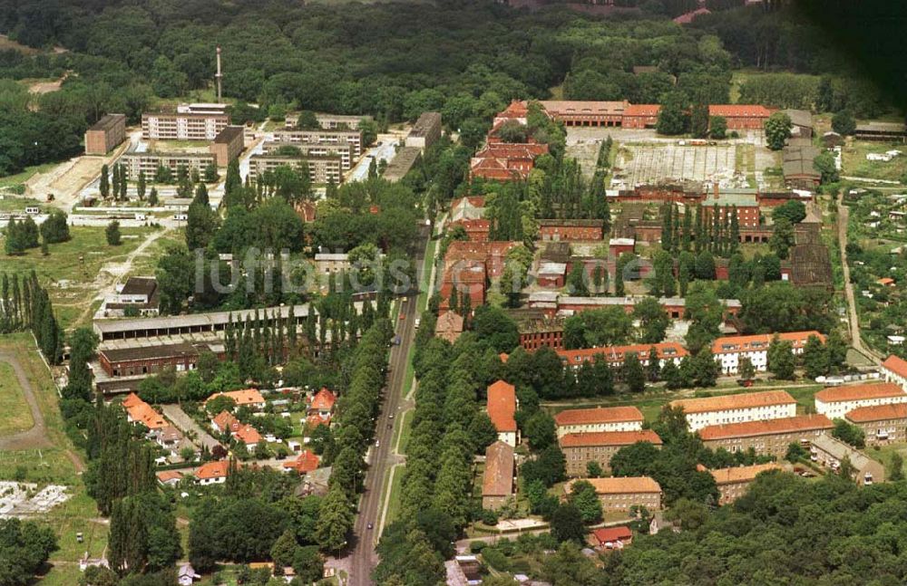 Potsdam aus der Vogelperspektive: Potsdam - ehem. Militärsiedlung am Bornstedter Feld