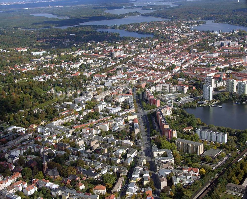 Potsdam aus der Vogelperspektive: Potsdam- Neustädter Havelbucht