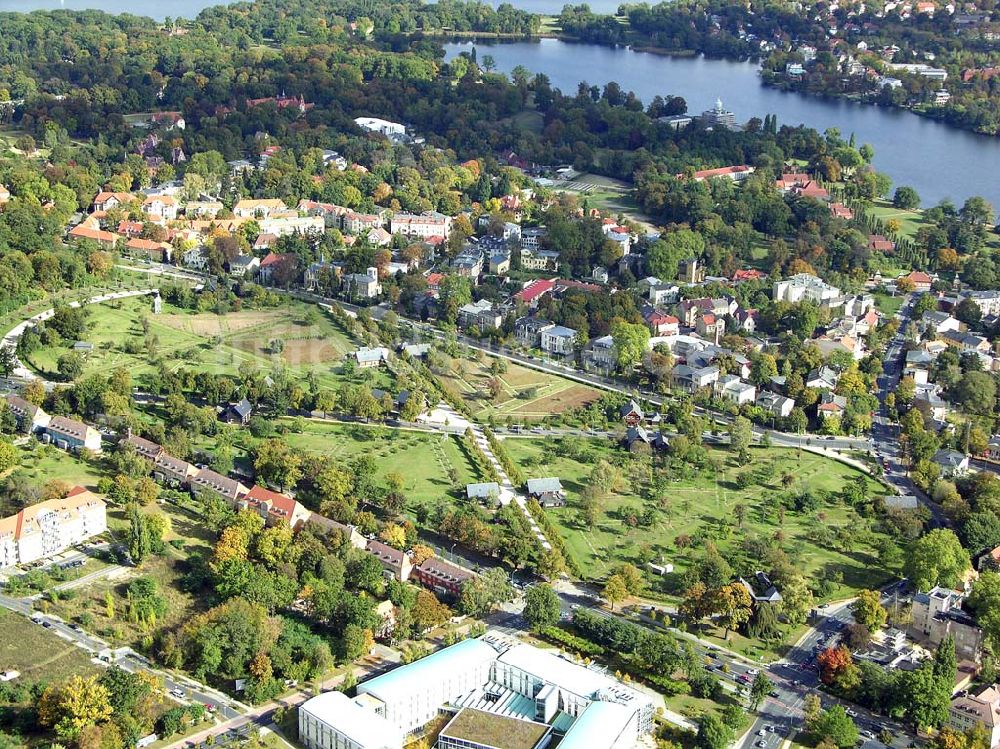 Luftbild Potsdam - Potsdam-russische Kolonie