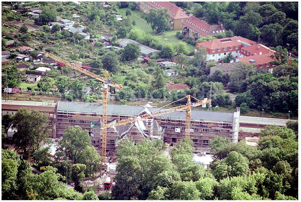 Luftaufnahme Potsdam - Potsdamer Kaiserbahnhof