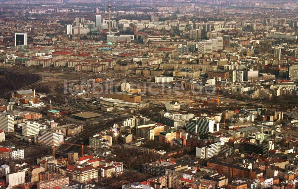 Berlin von oben - Potsdamer Platz