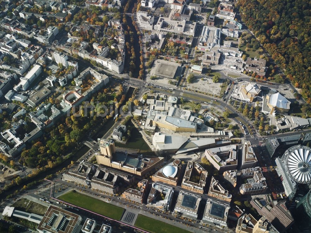 Luftbild Berlin - Potsdamer Platz in Berlin