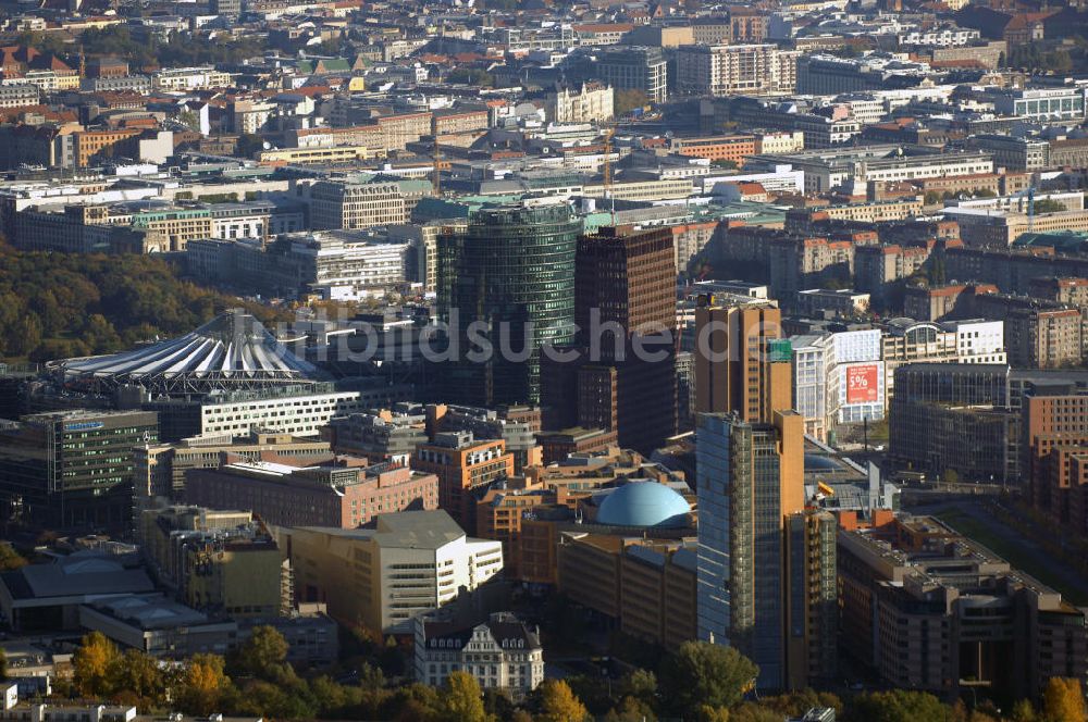 Luftaufnahme Berlin - Potsdamer Platz Berlin