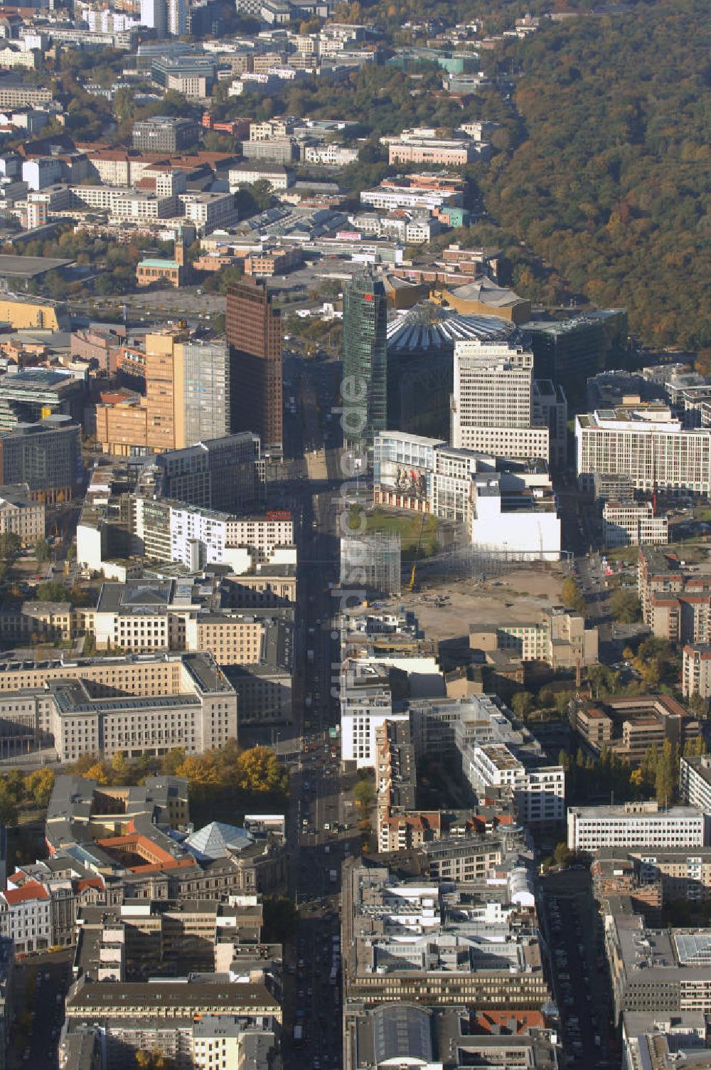 Berlin von oben - Potsdamer Platz Berlin