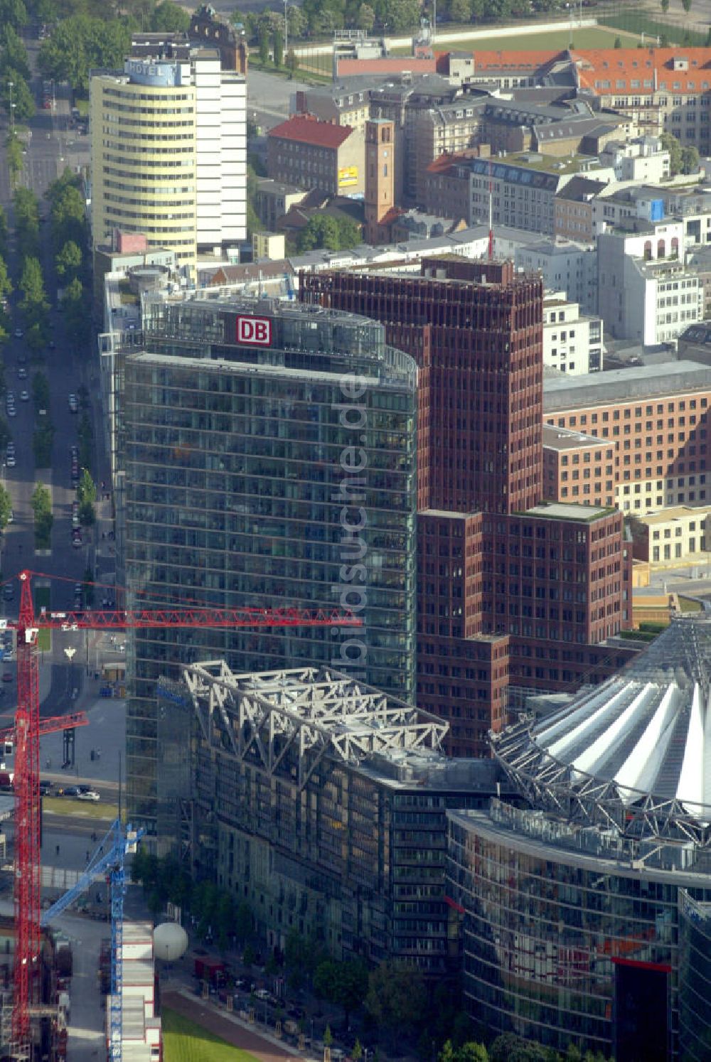 Luftbild Berlin - Potsdamer Platz Berlin