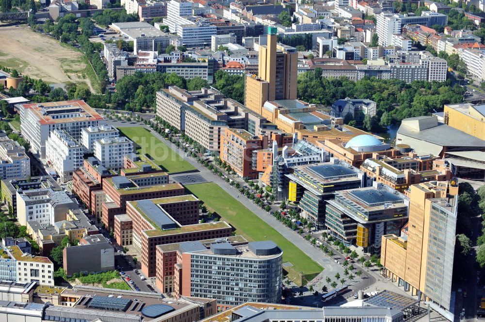 Berlin Mitte von oben - Potzdamer Platz in Berlin-Mitte