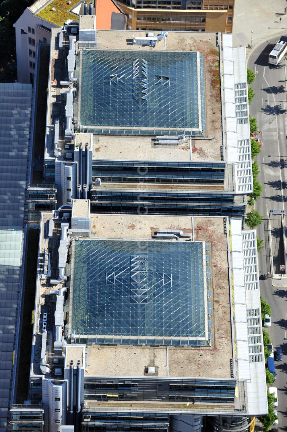 Berlin Mitte aus der Vogelperspektive: Potzdamer Platz in Berlin-Mitte