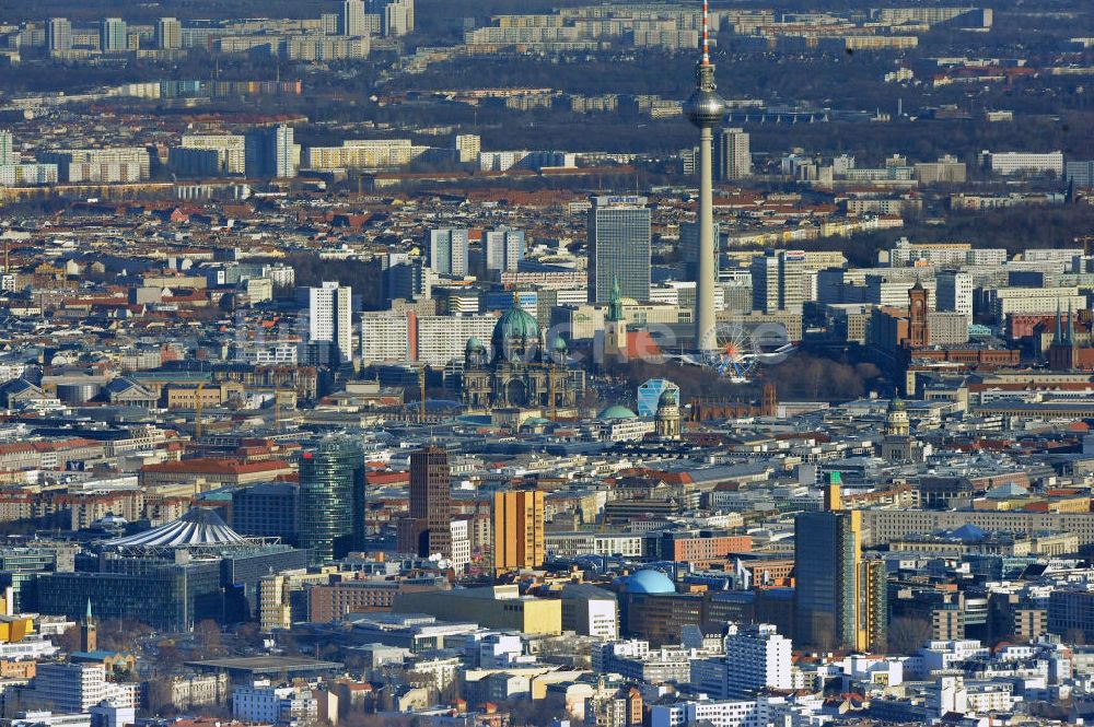 Berlin von oben - Potzdamer Platz in Berlin-Mitte